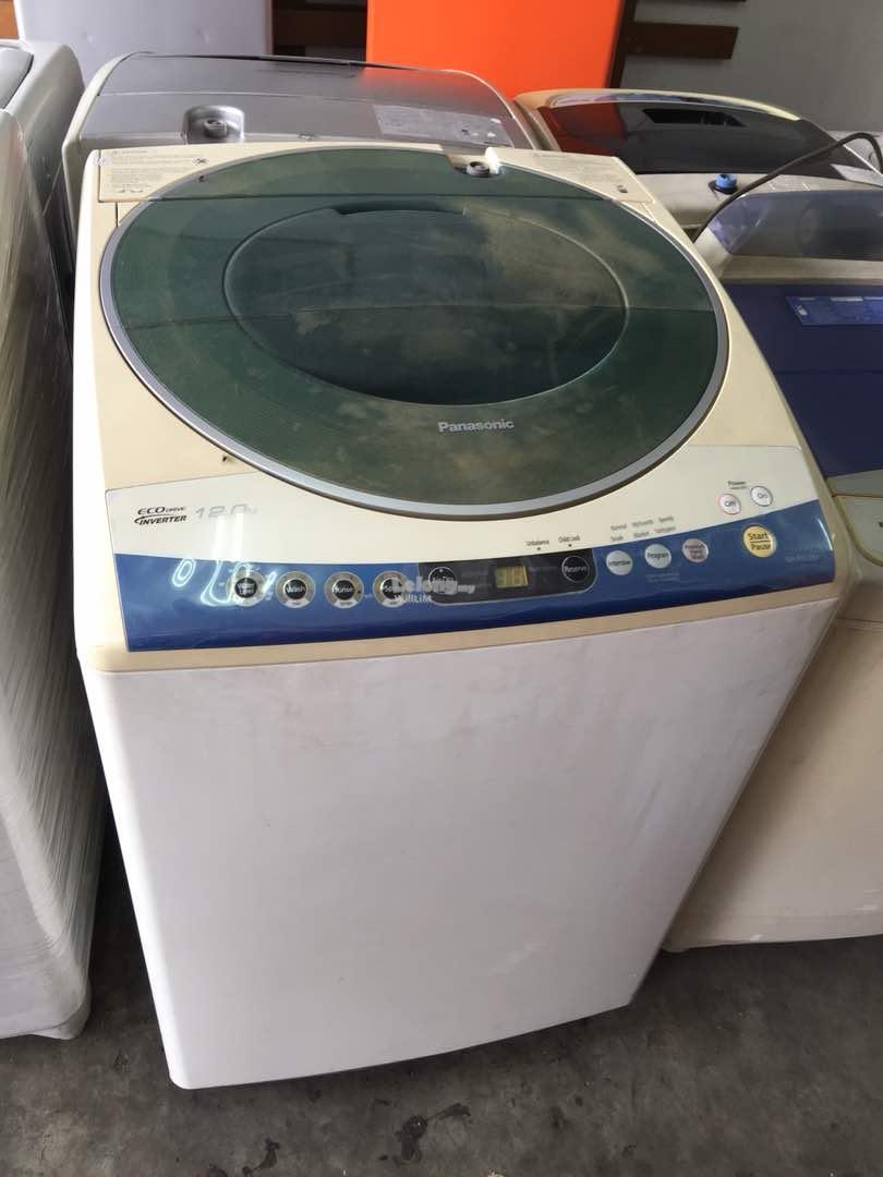 12kg Mesin Basuh 0% GST Panasonic W (end 7/20/2018 10:18 AM)